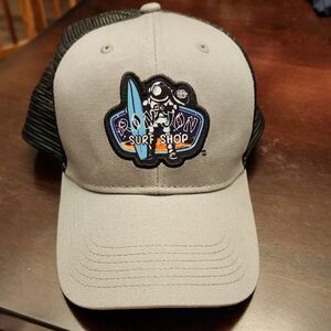 Ron Jon Surf Shop Gray and Black Cap